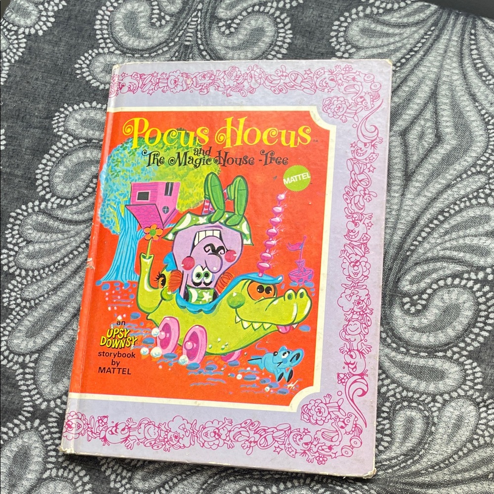 Mattel Storybook with Green Illustrations